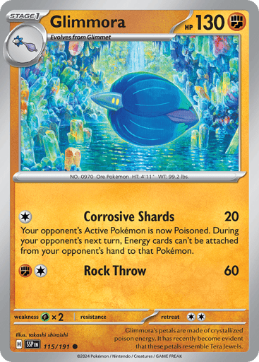 Glimmora – Common – 115/191 – Surging Sparks