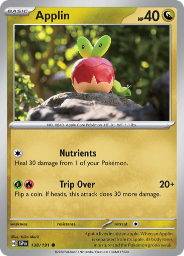 Applin – Common – 138/191 – Surging Sparks