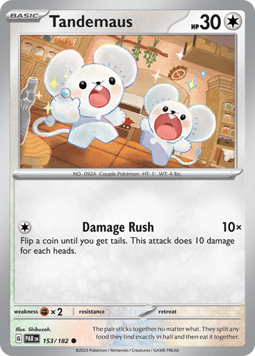 Tandemaus – Common Reverse Holo – 153/182 – Paradox Rift
