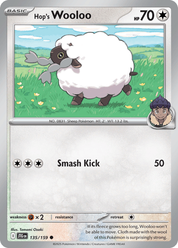 Hop’s Wooloo – Common – 135/159 – Journey Together