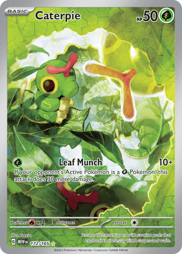 Caterpie – Illustration Rare – 172/165 – S&V 151