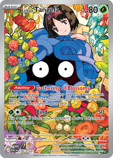 Erika’s Tangela – Illustration Rare – 218/217 – Ascended Heroes