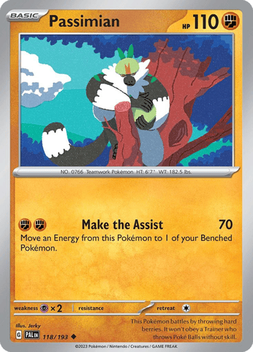Passimian – Uncommon – 118/193 – Paldea Evolved