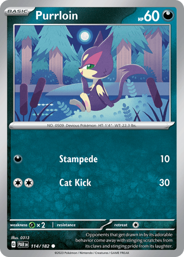 Purrloin – Common – 114/182 – Paradox Rift