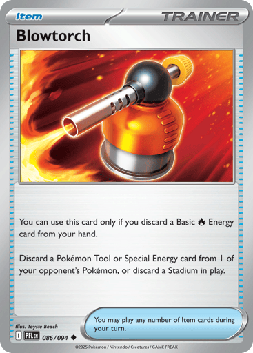 Blowtorch – Uncommon Reverse Holo – 086/094 – Phantasmal Flames