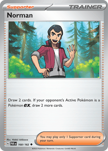 Norman – Uncommon Reverse Holo – 168/182 – Paradox Rift