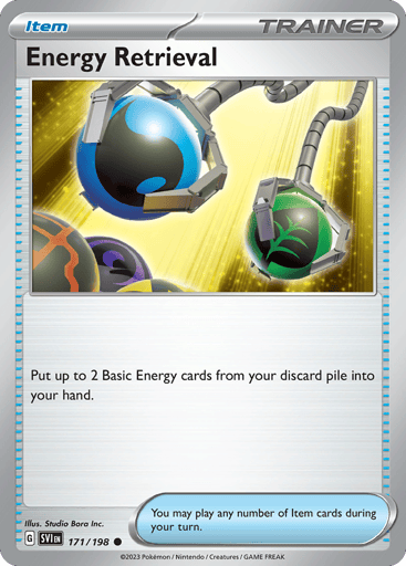 Energy Retrieval – Common – 171/198 – Scarlet & Violet