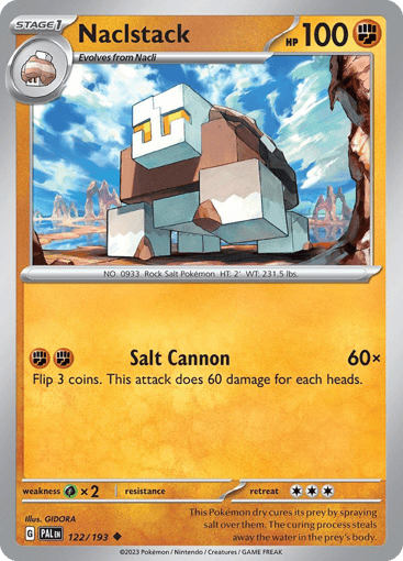 Naclstack – Uncommon – 122/193 – Paldea Evolved