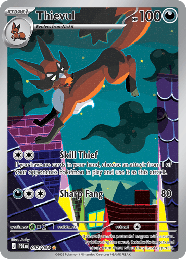 Thievul – Illustration Rare – 092/084 – Pitch Black