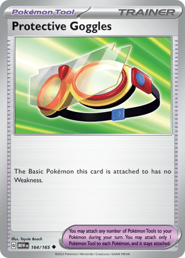 Protective Goggles – Uncommon – 164/165 – S&V 151
