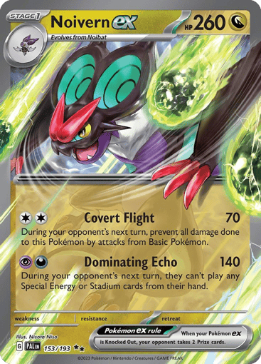 Noivern ex – Double Rare – 153/193 – Paldea Evolved