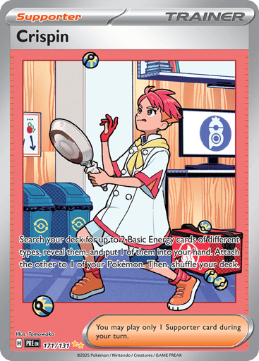 Crispin – Special Illustration Rare – 171/131 – Prismatic Evolutions