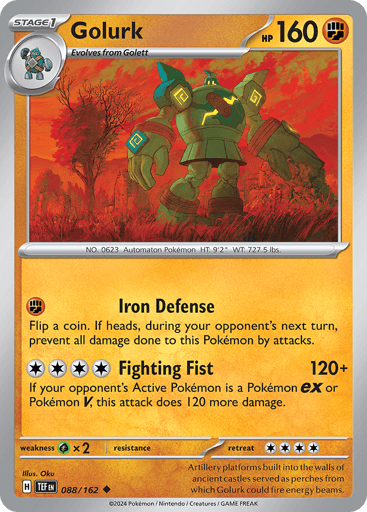 Golurk – Uncommon – 088/162 – Temporal Forces