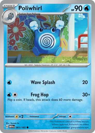 Poliwhirl – Common – 061/165 – S&V 151