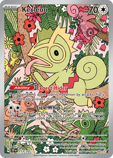 Kecleon – Illustration Rare – 213/191 – Surging Sparks