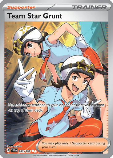 Team Star Grunt – Ultra Rare – 242/198 – Scarlet & Violet