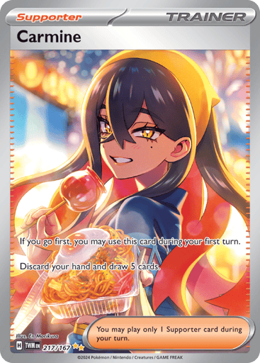 Carmine – Special Illustration Rare – 217/167 – Twilight Masquerade