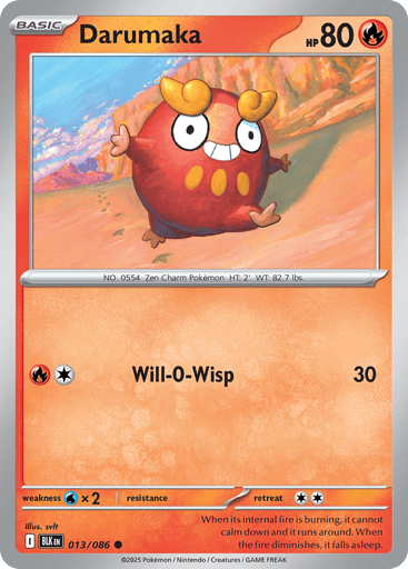 Darumaka – Common – 013/086 – Black Bolt