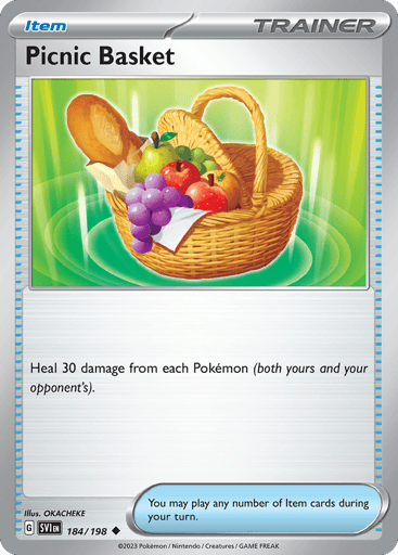 Picnic Basket – Uncommon – 184/198 – Scarlet & Violet