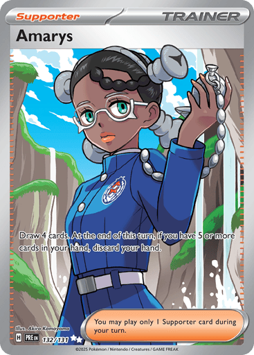Amarys – Ultra Rare – 132/131 – Prismatic Evolutions