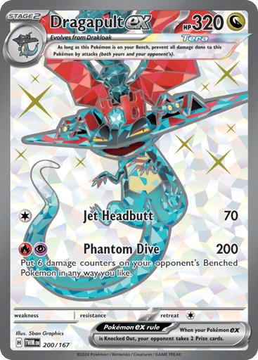 Dragapult ex – Ultra Rare – 200/167 – Twilight Masquerade