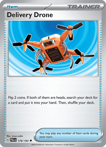 Delivery Drone – Uncommon – 178/193 – Paldea Evolved