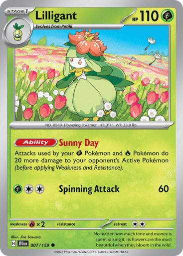 Lilligant – Common – 007/159 – Journey Together