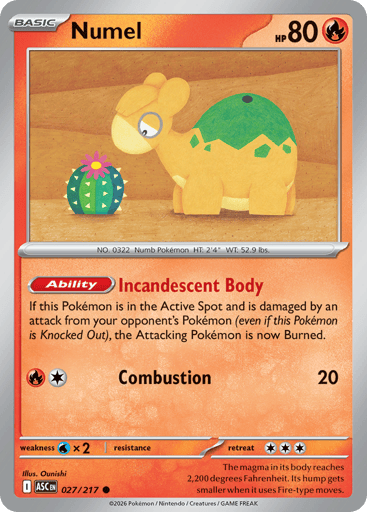 Numel – Common – 027/217 – Ascended Heroes