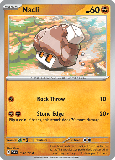 Nacli – Common Reverse Holo – 101/182 – Paradox Rift