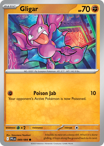 Gligar – Common Reverse Holo – 049/094 – Phantasmal Flames