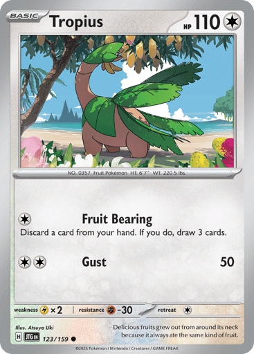 Tropius – Common – 123/159 – Journey Together