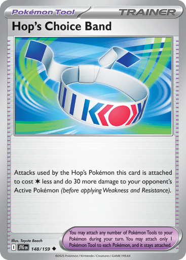 Hop’s Choice Band – Uncommon Reverse Holo – 148/159 – Journey Together