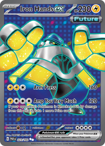 Iron Hands ex – Ultra Rare – 223/182 – Paradox Rift