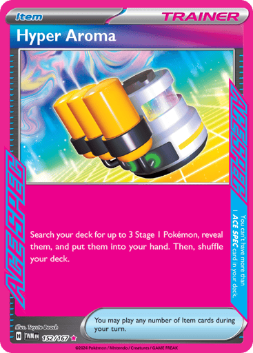 Hyper Aroma – ACE SPEC Rare – 152/167 – Twilight Masquerade