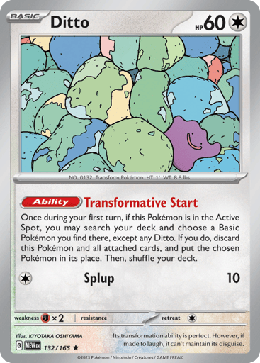 Ditto – Rare – 132/165 – S&V 151