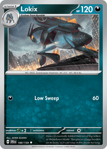 Lokix – Uncommon Reverse Holo – 100/159 – Journey Together