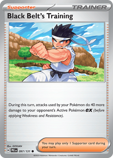Black Belt's Training – Common – 097/131 – Prismatic Evolutions