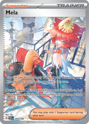 Mela – Special Illustration Rare – 254/182 – Paradox Rift