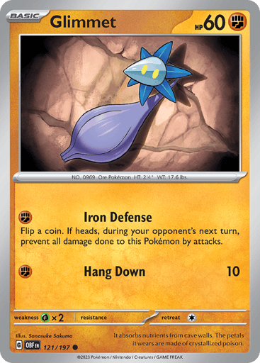 Glimmet – Common – 121/197 – Obsidian Flames