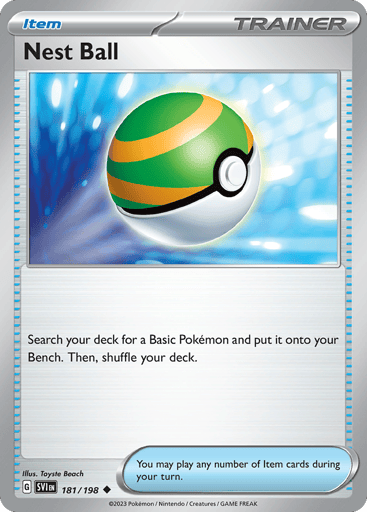 Nest Ball – Uncommon – 181/198 – Scarlet & Violet