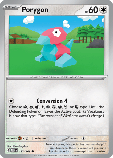 Porygon – Common – 137/165 – S&V 151