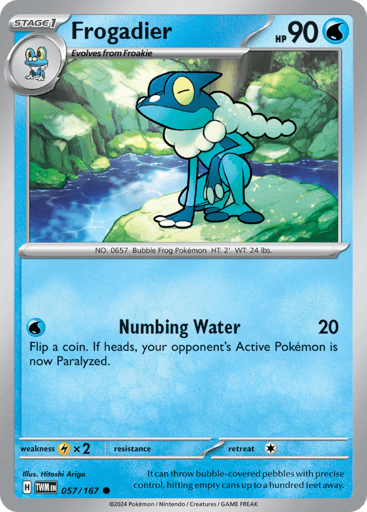 Frogadier – Common – 057/167 – Twilight Masquerade