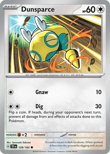Dunsparce – Common – 128/162 – Temporal Forces
