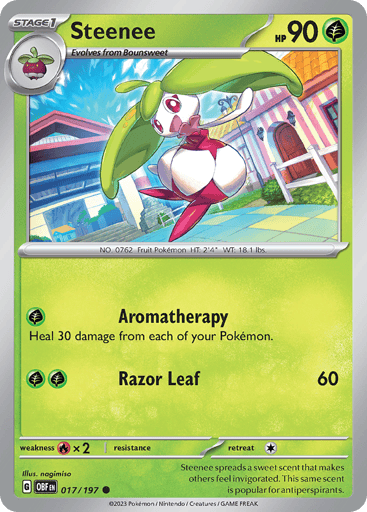 Steenee – Common – 017/197 – Obsidian Flames