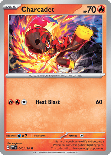 Charcadet – Common – 040/198 – Scarlet & Violet