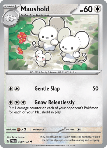 Maushold – Uncommon – 168/193 – Paldea Evolved