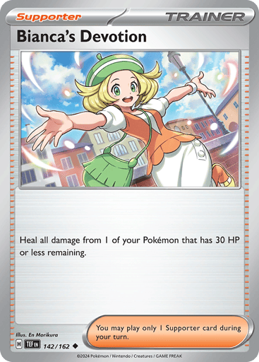 Bianca's Devotion – Uncommon Reverse Holo – 142/162 – Temporal Forces