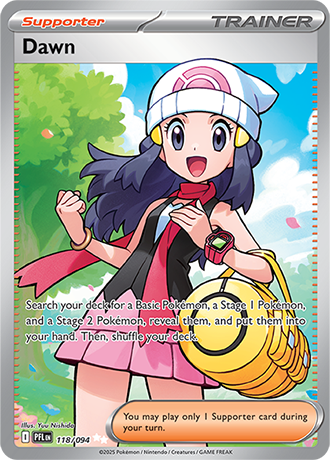 Pokémon – Dawn – Ultra Rare – 118/094 – Phantasmal Flames – Raw