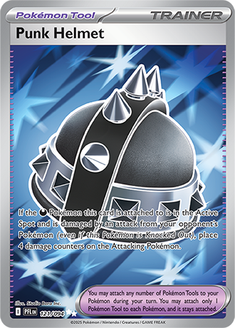 Pokémon – Punk Helmet – Ultra Rare – 121/094 – Phantasmal Flames – Raw