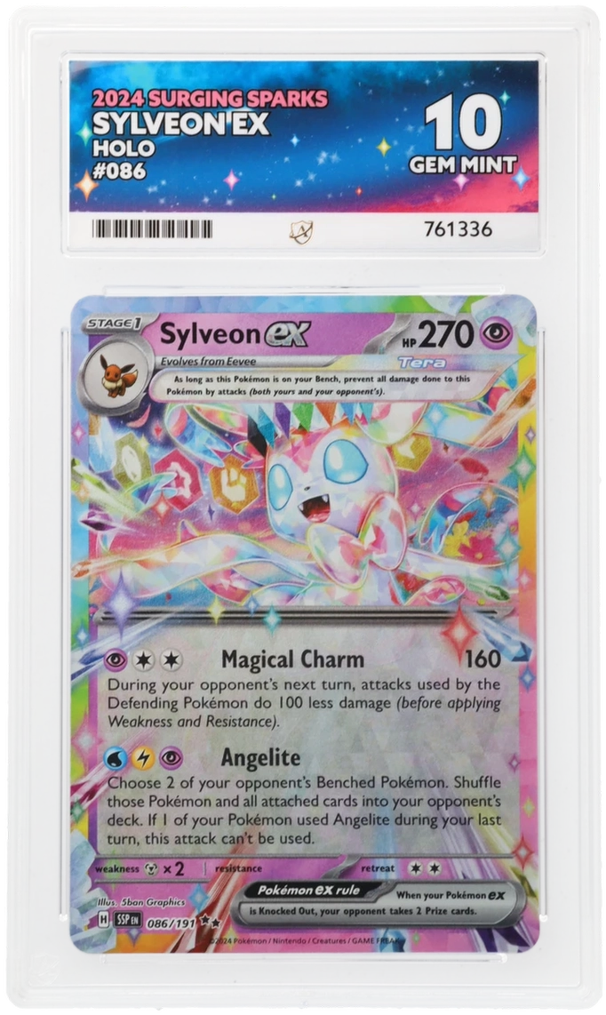 Pokémon – Sylveon ex – Holo – 086/191 – Surging Sparks – ACE 10